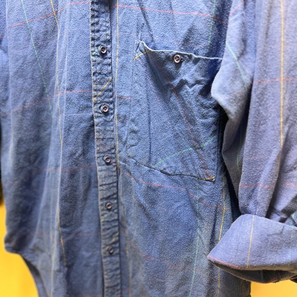 Vintage Wayne Rogers Flannel - Picture 4 of 4